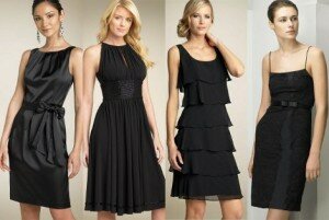 Разновидности черного платья