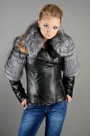 Кожаные куртки с мехом от MOSMEXA